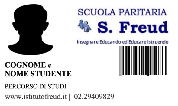 badge personalizzato con barcode